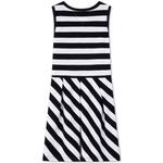 Tommy Hilfiger Платье black white stripes kids' - фото 4