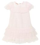 Платье из тюля с декором Monnalisa, Panna+Rosa - фото 4