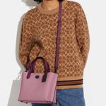 COACH Сумка тоут из спилка кожи ивы - фото 4