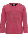 Лонгслив Hummel, цвет Cranberry/Dark red - фото