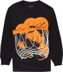 Лонгслив Pleasures Hoops Long-Sleeve 'Black', черный - фото