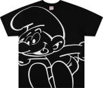 Футболка Supreme x Smurfs Tee 'Black', черный - фото 2