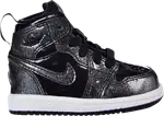 Кроссовки Air Jordan 1 Retro High BT Black Patent, черный - фото