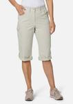 Брюки GOLDNER Capri Funktionshose Carla, песочный - фото