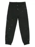 Спортивные брюки с логотипом MSGM Kids, черный - фото 2