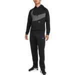 Толстовка Nike Therma-Fit Swoosh Pullover Hoodie 'Black', черный - фото 3