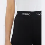 Леггинсы облегающего кроя Hugo, черный - фото 3