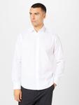 Рубашка на пуговицах стандартного кроя Bugatti, белый - фото 2