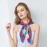 Шелковый платок Women's ELLE, coffee - фото 5