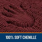 Коврик для ванной Olanly, 60х40 см, красно-коричневый - фото 2