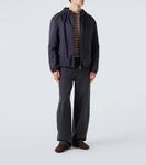 Куртка с капюшоном из Re-Nylon Prada, Blue - фото 2