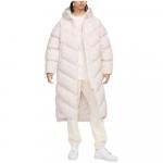Пуховик Nike Sports Loose Casual Long Hooded, светло-розовый - фото 3