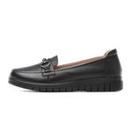 Лоферы женские с низким верхом Cigna, черный - фото