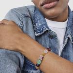 Браслет Tous Color Silver With Rhodonite, мультиколор - фото 5