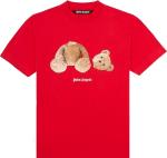 Футболка Palm Angels Bear Tee 'Red/Brown', красный - фото