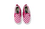 Кроссовки old skool v toddler red/white checkboard Vans, красный - фото 3