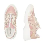 Кожаные кроссовки Twin-Set, бежевый - фото 3