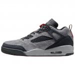 Jordan Spizike Low Anthracite Gym Red - фото 3