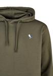 Свитер Cleptomanicx Hooded Embro Gull 2, Dark green - фото 5
