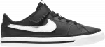 Кроссовки Nike Court Legacy PS 'Black White', черный - фото