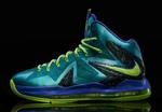 Кроссовки Nike LeBron 10 P.S. Elite 'Sport Turquoise', бирюзовый - фото 3