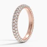 Кольцо Luxe Valencia Lab Diamond Eternity Ring (1 1/2 карата) Brilliant Earth - фото 2