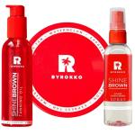 Набор из 3 солнцезащитных лосьонов с ароматом арбуза Byrokko - фото