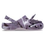 Сабо Crocs Classic x CLOT Unisex, фиолетовый - фото 4