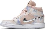 Кроссовки Wmns Air Jordan 1 Mid SE P(HER)SPECTIVE, фиолетовый - фото 3
