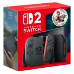 Игровая консоль Nintendo Switch 2 Mario Kart World Bundle, черный - фото