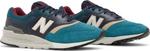 Кроссовки New Balance 997H 'Navy Teal', синий - фото 9