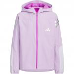 Детская куртка Adidas, фиолетовый/металлик серебристый - фото