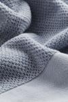 Полотенце H&M Large Cotton Terry, 100x150 см, голубой - фото 6