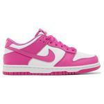 Кроссовки Nike Dunk Low GS Active Fuchsia, белый/розовый - фото