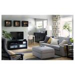 Тумба под телевизор Ikea, 120x41x53 см, Brimnes, черный - фото 6