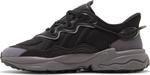 Кроссовки Adidas Ozweego 'Black Charcoal Screaming Green', черный - фото 4