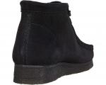 Ботинки Wallabee Boot Clarks, черный - фото 6