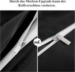 Комплект постельного белья RUIKASI, 3 предмета, 220х240/80x80, черный - фото 7