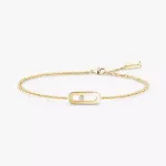 Браслет Messika Move Uno, желтое золото/бриллианты - фото 3