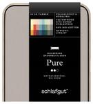 Простыня Schlafgut песочный цвет, 120-130/200-220 см - фото 2