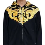 VERSACE Толстовка с принтом медузы на молнии, Black - фото 8