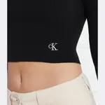 Водолазка стандартного кроя Calvin Klein, черный - фото 4