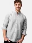 Рубашка с длинным рукавом-кепнер Indicode, серый - фото