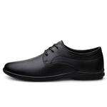 Повседневные кожаные туфли унисекс Dunnu, Gray - фото