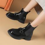 Ботинки Челси женские черный Josiny - фото 5