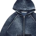 Джемпер Zip Hoodie Acne Studios, синий - фото 5