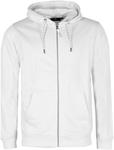 Толстовка с капюшоном на молнии INDICODE, белый - фото