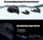 Шлем модульный Halying Bluetooth с принтом, черный - фото 3