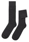 Носки SHORT RIBBED Calzedonia, антрацит - фото