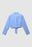 Блуза Calliope CROP , Var Celeste/Light Blue - фото 5